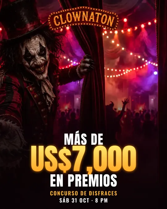 Fiesta de Halloween · Clownaton